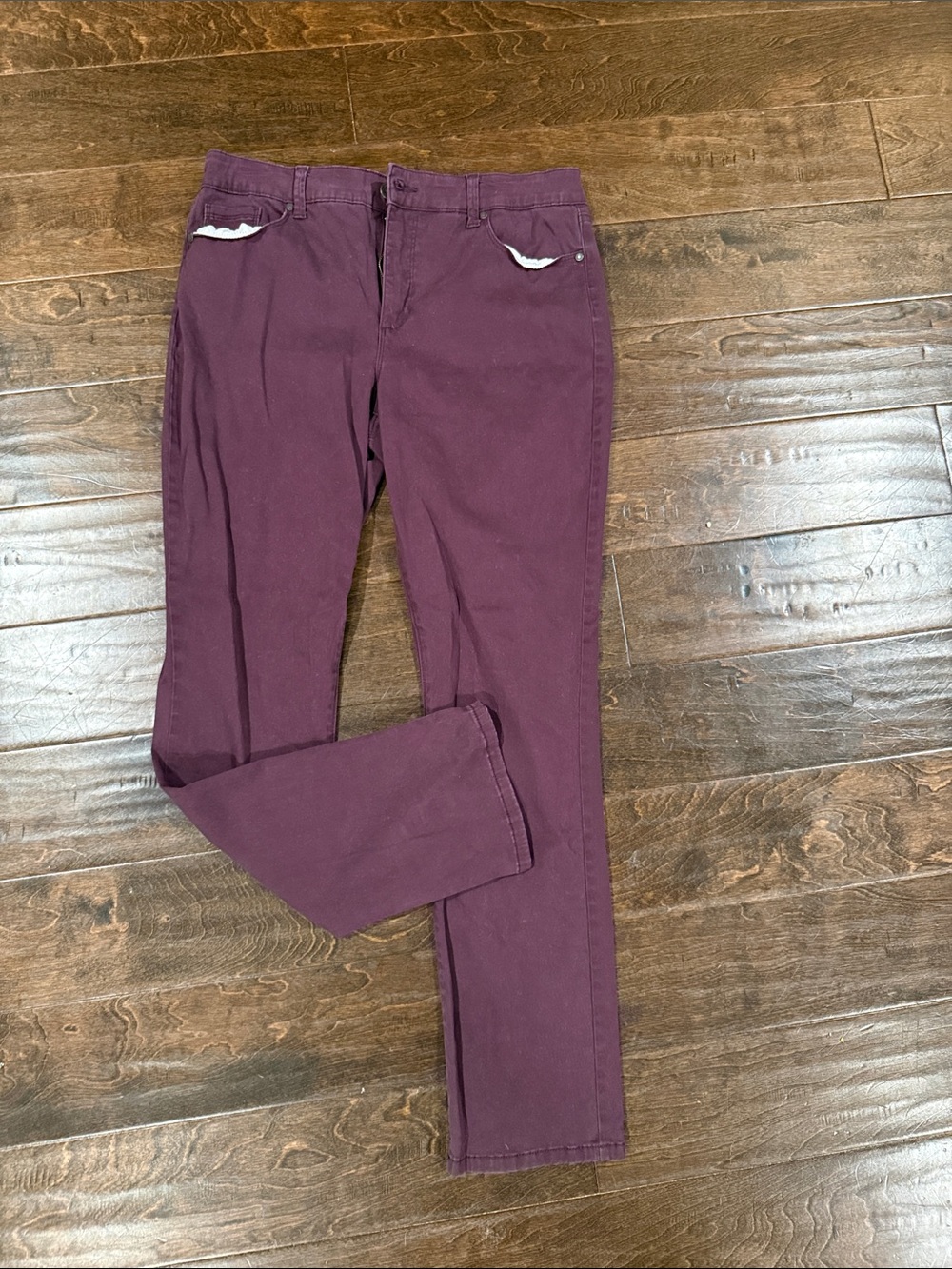 🥳 7/$10!!Purple Straight-Leg Pants